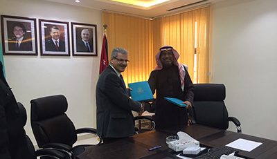 المنظومة توقع عقد إتاحة الرسائل الجامعية مع جامعة آل البيت (الأردن).