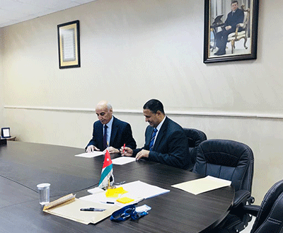 المنظومة توقع اتفاقية ترخيص اتاحة محتوى الرسائل الجامعية والمجلات العلمية المحكمة بجامعة العلوم الإسلامية العالمية بالأردن